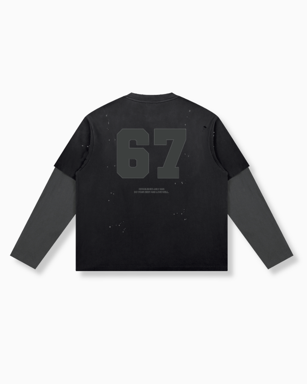 DISTRESSED LAYER TEE