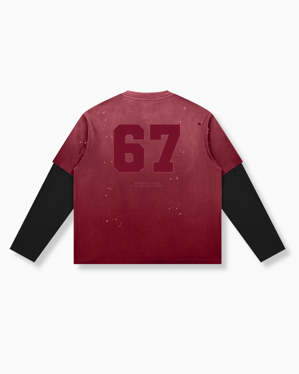 DISTRESSED LAYER TEE