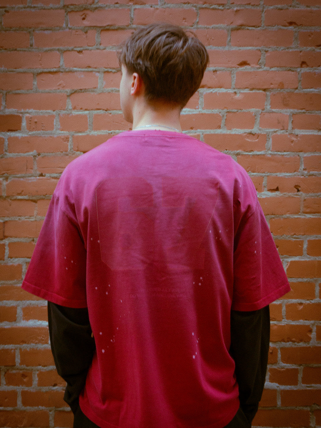 DISTRESSED LAYER TEE