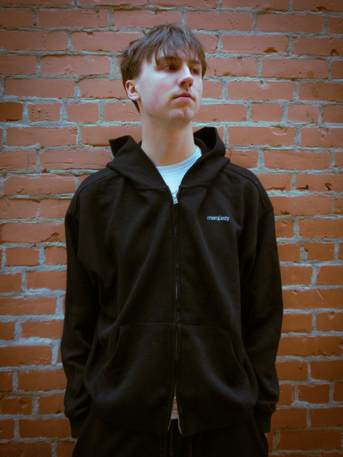 WAFFLE ZIP-UP